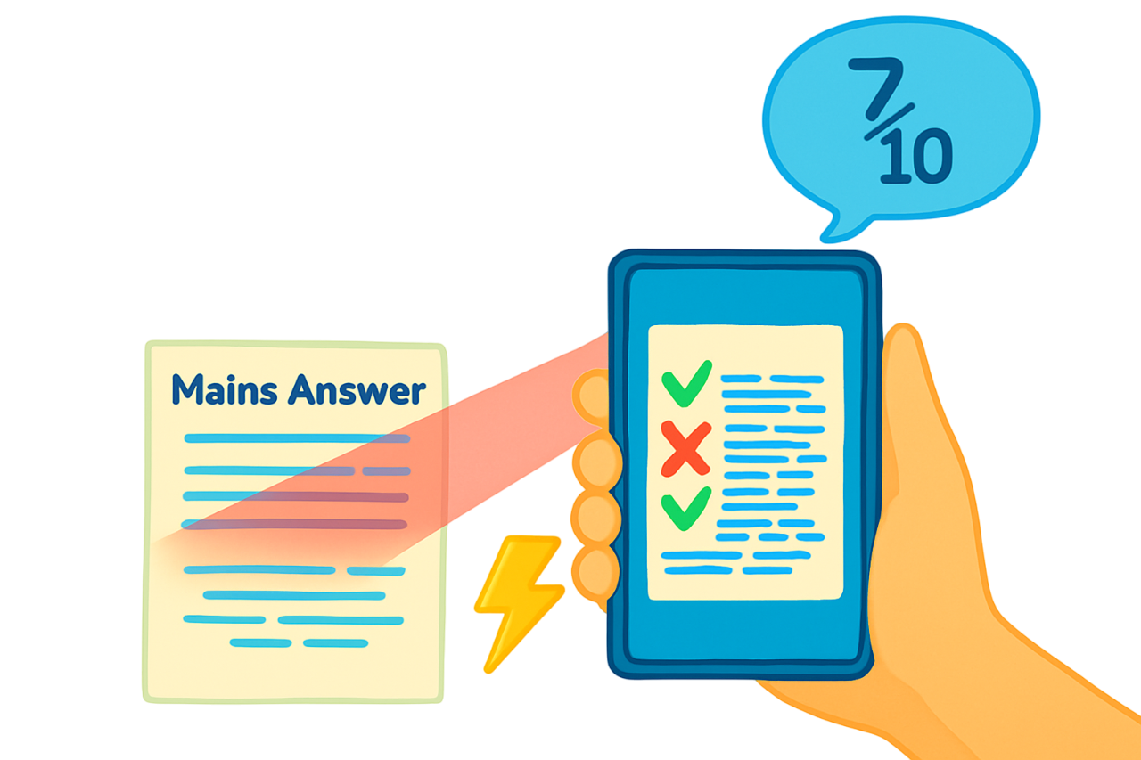 UPSC Mains Evaluation Interface